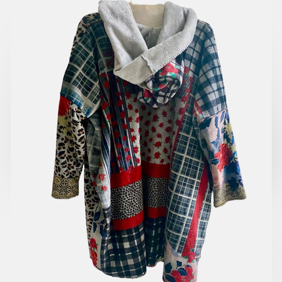 Johnny Was Biya Sherpa Hoodie Jacket Super Cozy 🧥🤗 - Picture 14 of 14